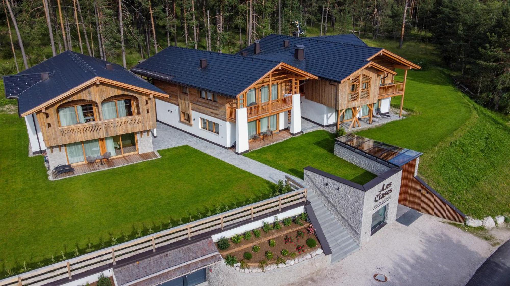 Les Ciases Chalets Dolomites San Vigilio Di Marebbe Exterior photo