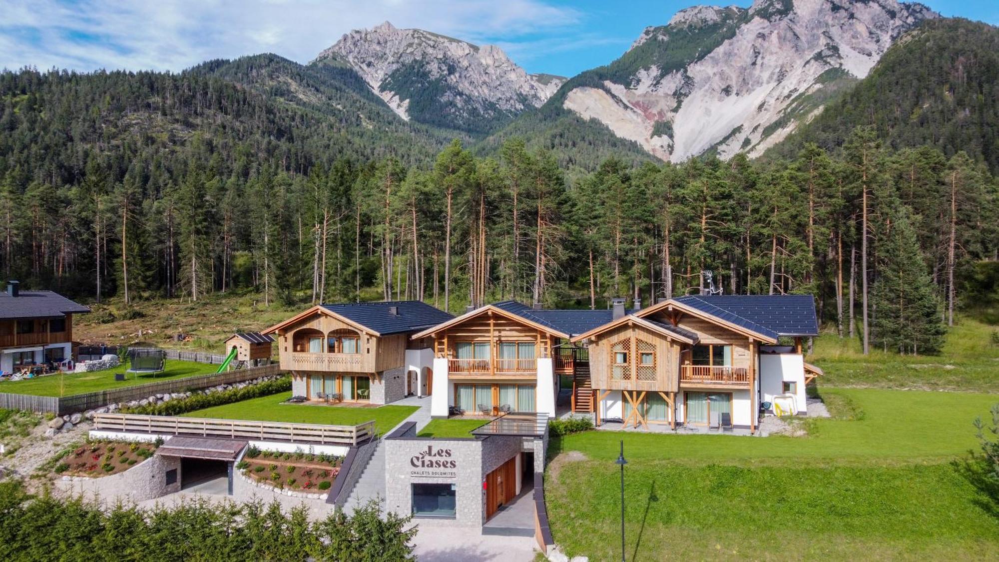 Les Ciases Chalets Dolomites San Vigilio Di Marebbe Exterior photo
