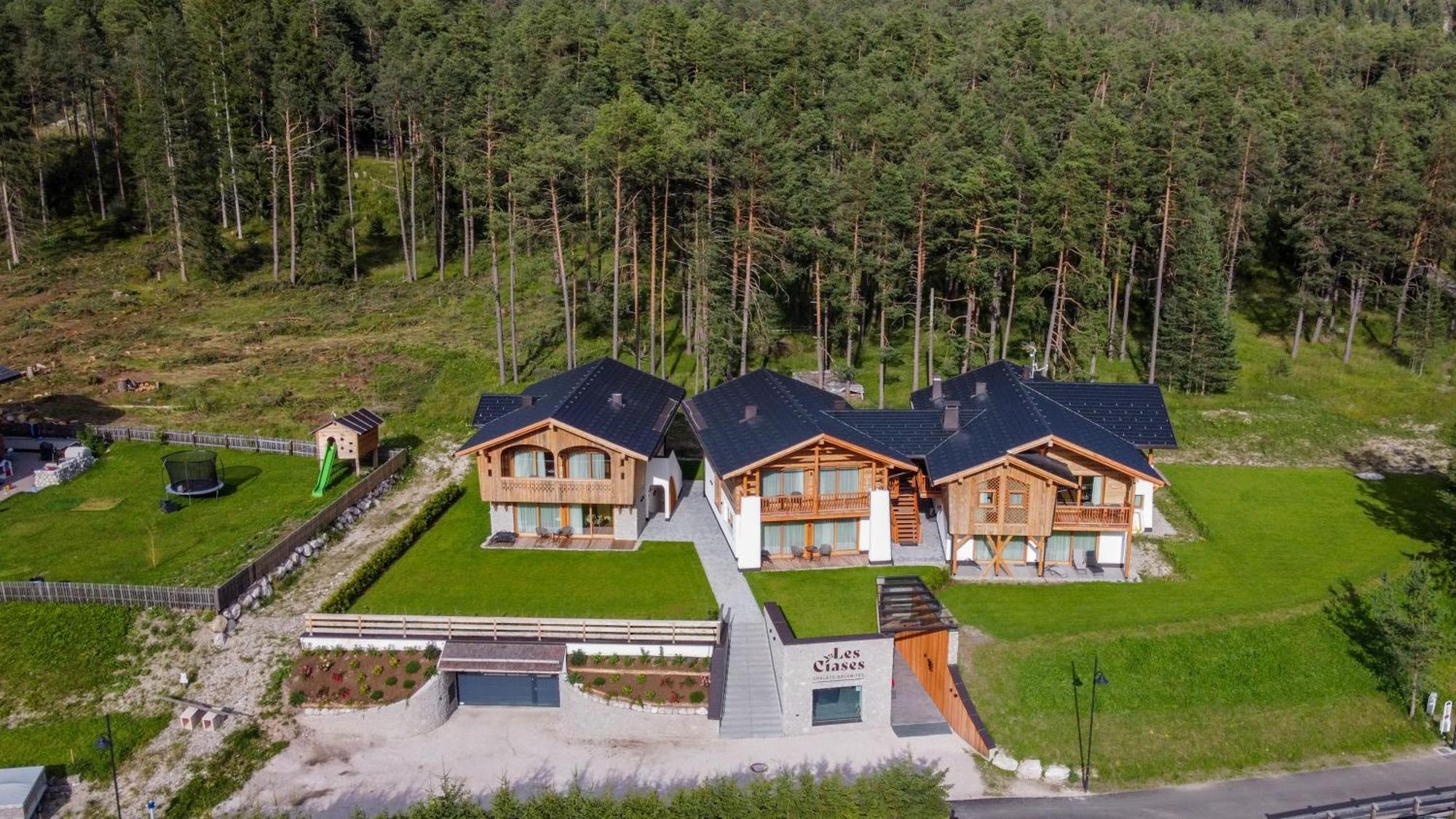 Les Ciases Chalets Dolomites San Vigilio Di Marebbe Exterior photo