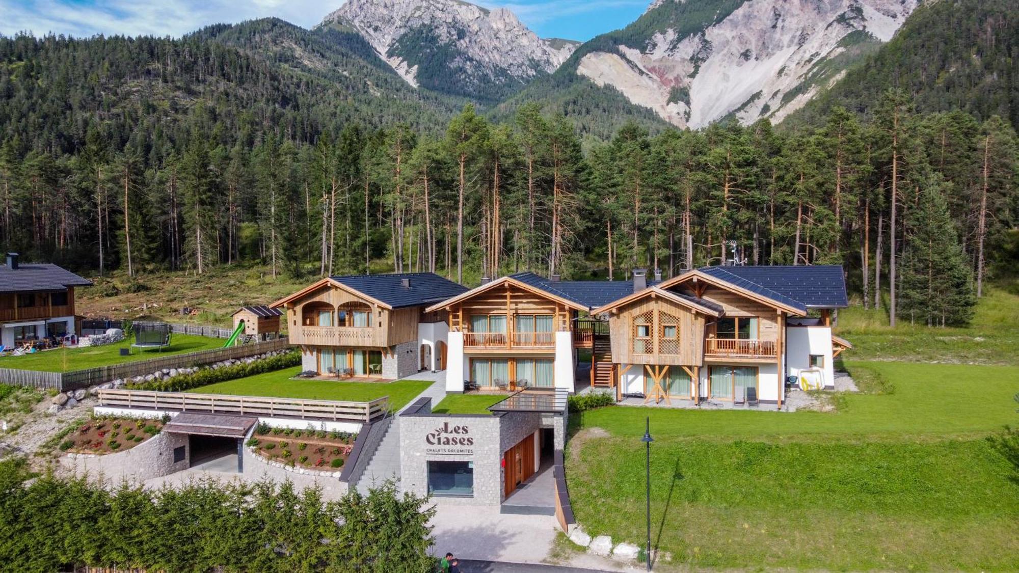 Les Ciases Chalets Dolomites San Vigilio Di Marebbe Exterior photo